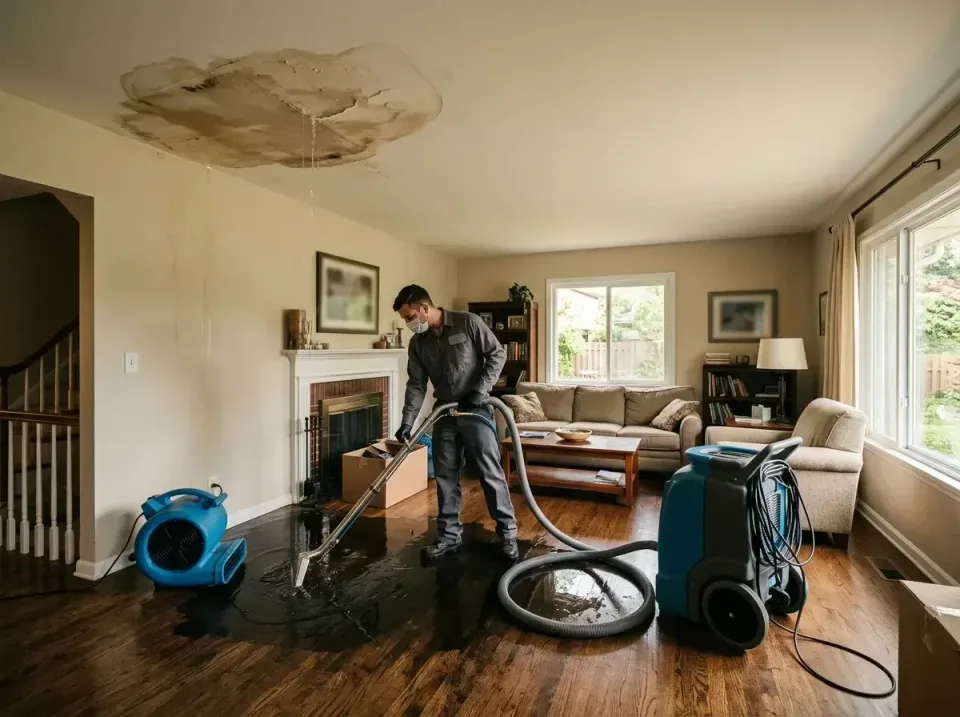 attic-pipe-burst-ceiling-drip-008 — frequently asked questions, Water Damage Restoration & Carpet Care in Unicoi, TN